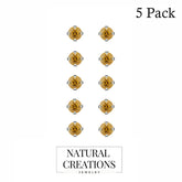 citrine earrings